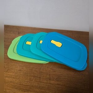 Tupperware 7366 Replacement Blue CRYSTALWAVE Steam Release Seal LID ONLY